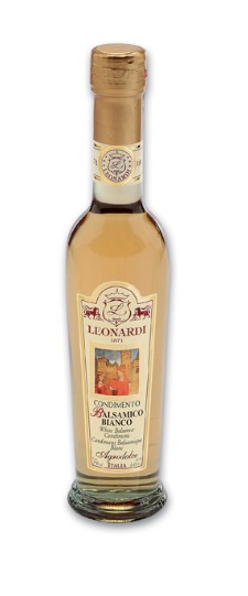חומץ בלסמי לבן 250 leonardi
